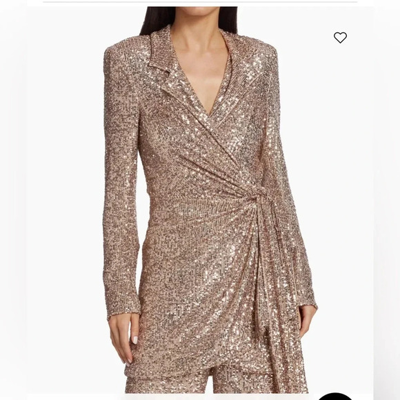 Teri Jon by Rickie Freeman
Sequin Wrap Top - Picture 2 of 8